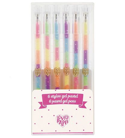 Djeco Kugelschreiber - 6 St. - Stylos Gel Fluo