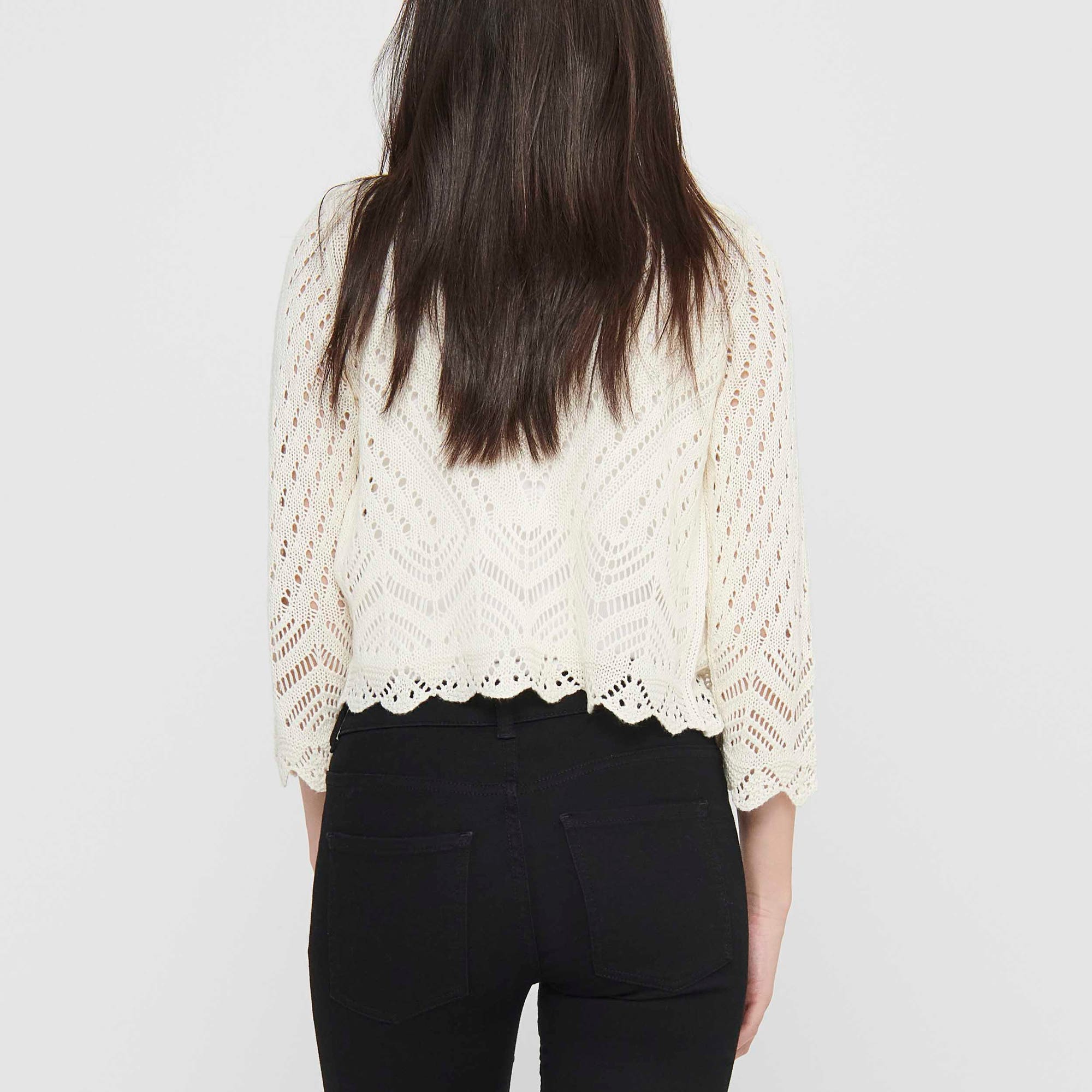 Gilet Femme ecru