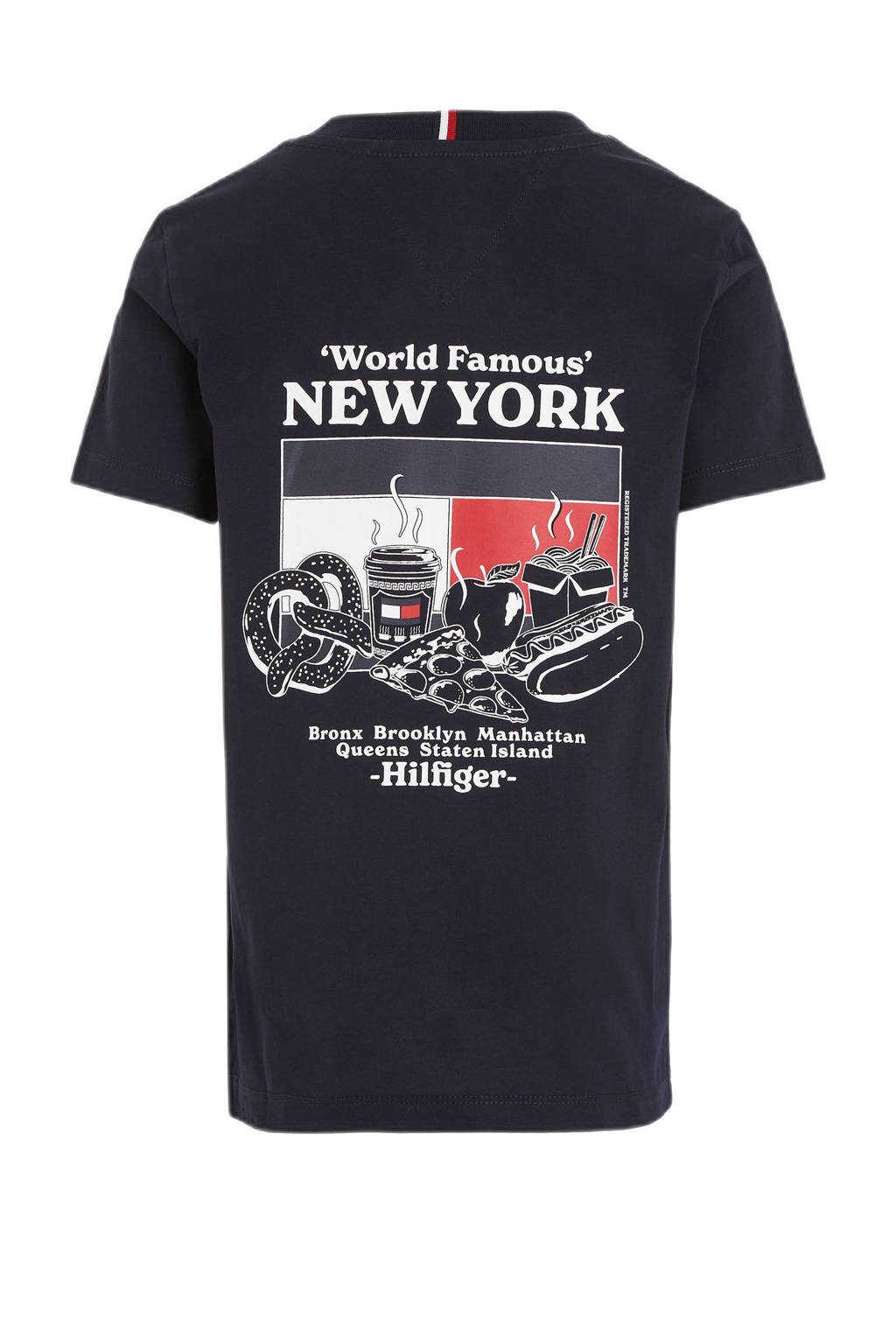 Tommy Hilfiger T-shirt FINEST met logo zwart