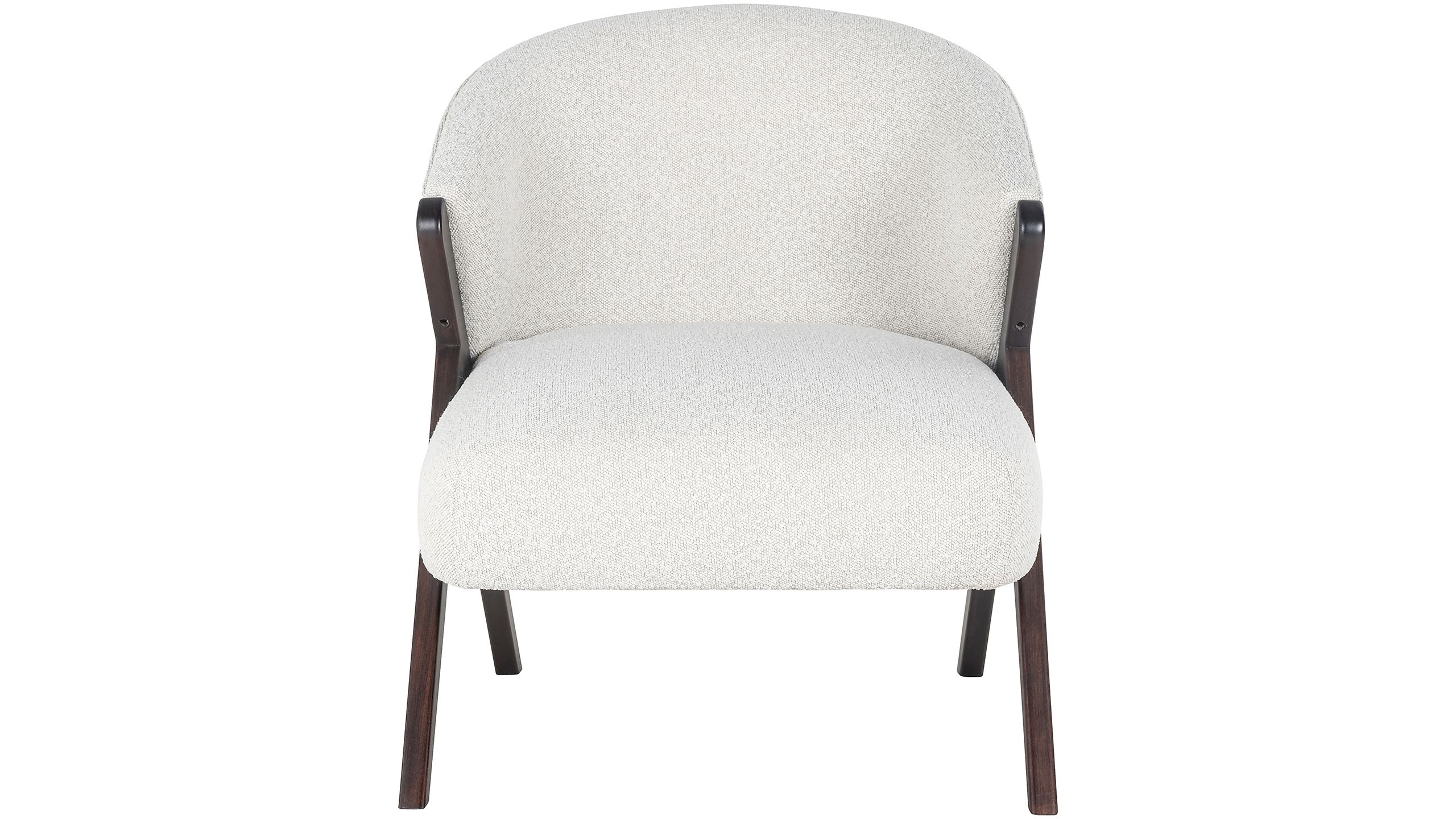 Fauteuil 211290 White Bouclé Mia B67 x D69 x H77 cm