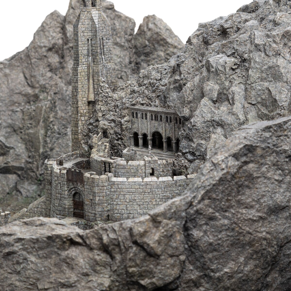 Helm's Deep Statue - The Lord Of The Rings Trilogy - 27 CM