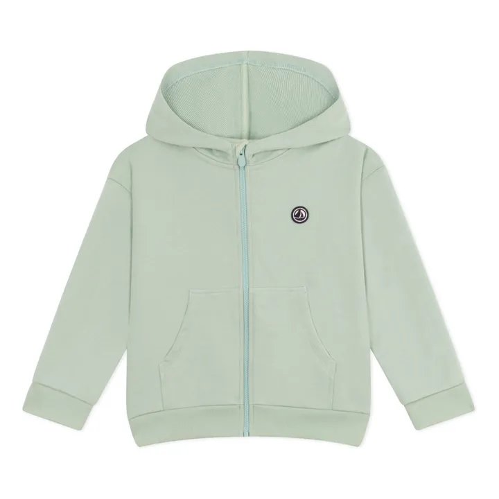 Petit Bateau Sweat Capuche Micky | Sauge