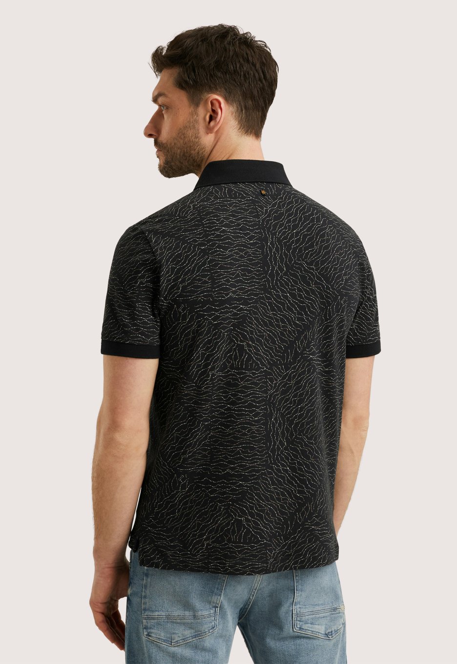 PME Legend All-over Piqué Polo