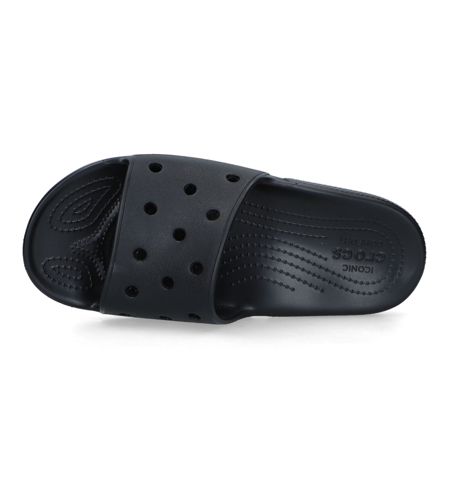 Badslippers zwart