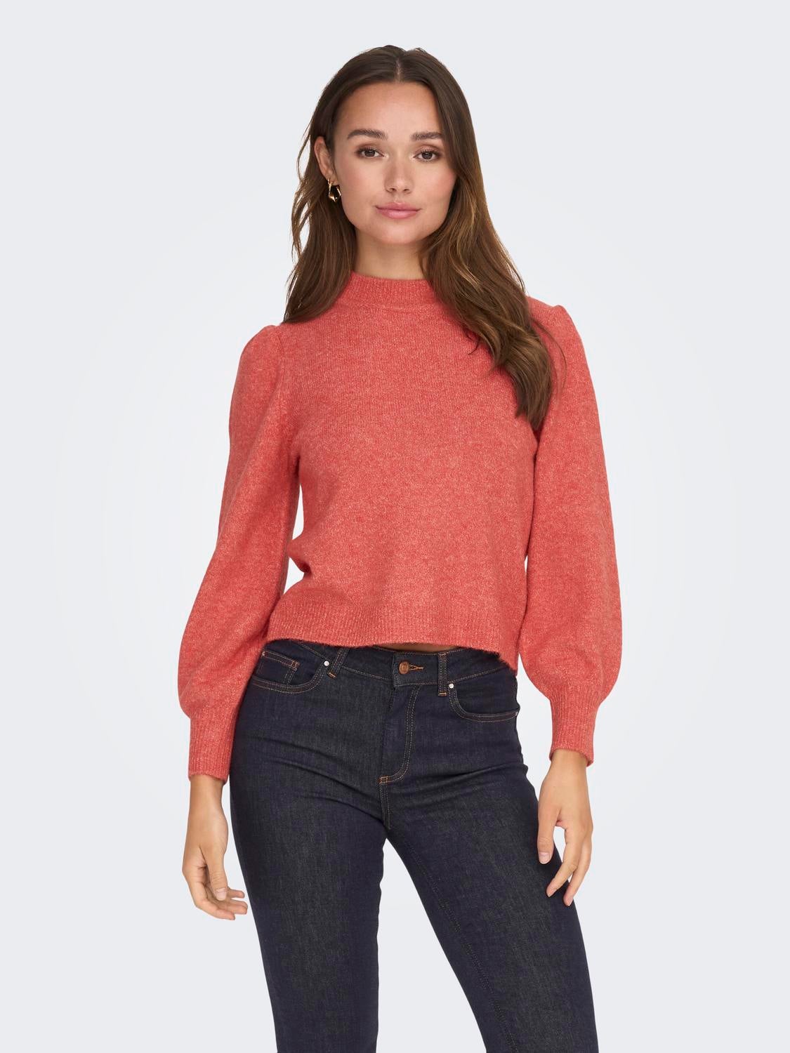 JDYRUE Strickpullover Bittersweet