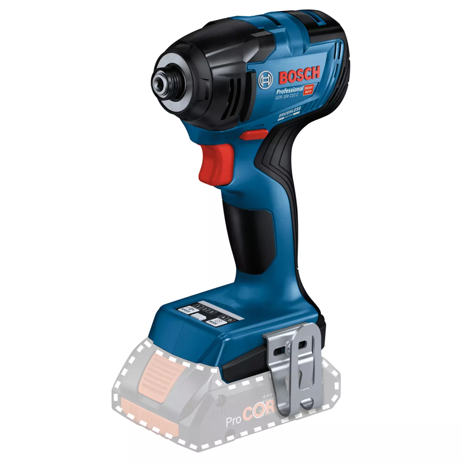 Bosch GDR 18V-210 C 18V Li-ion Accu slagschroevendraaier in L-Boxx