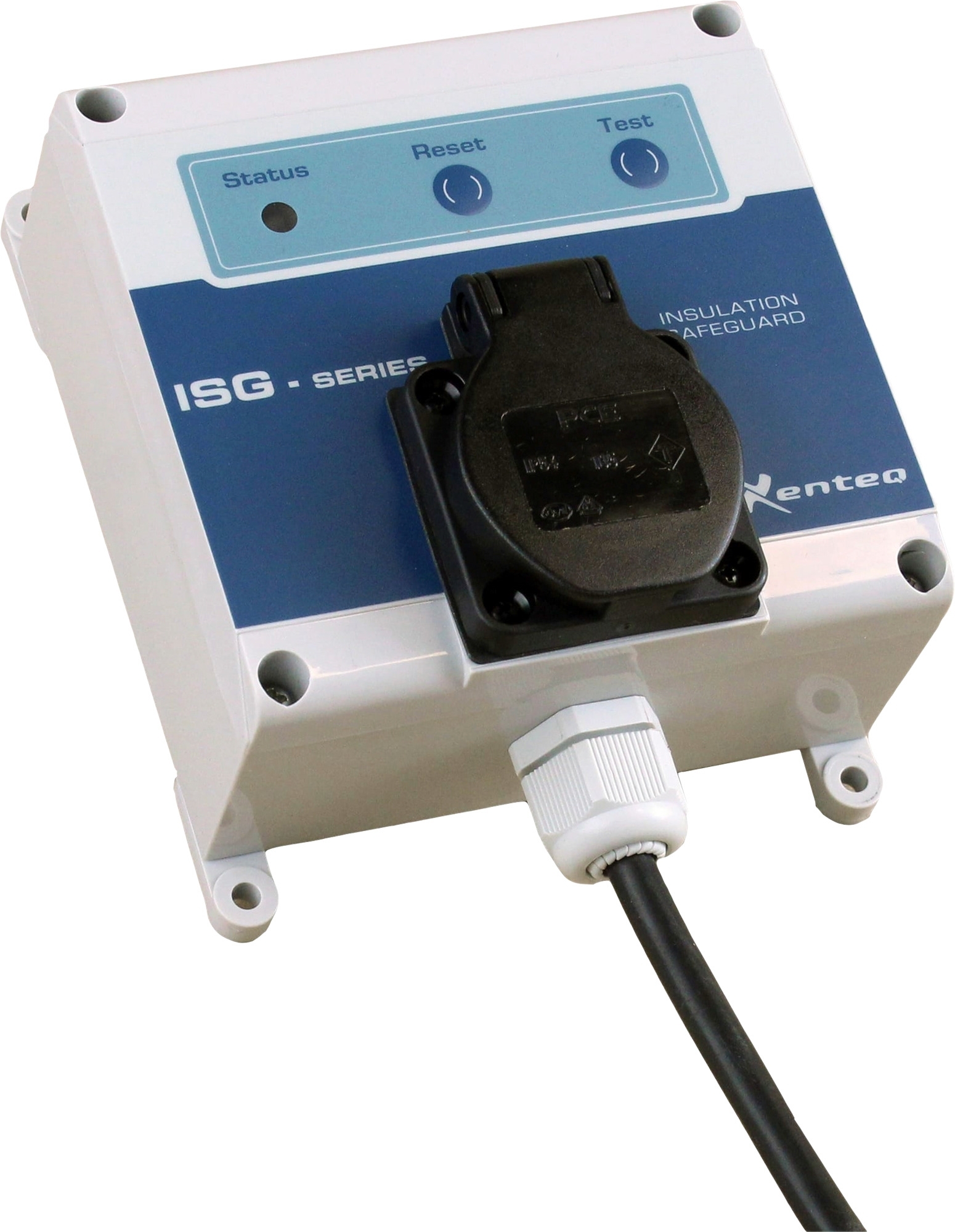 Xenteq ISG 230-16PP Isolationsüberwacher 230 V AC - 16 Ampere mit Plug & Play