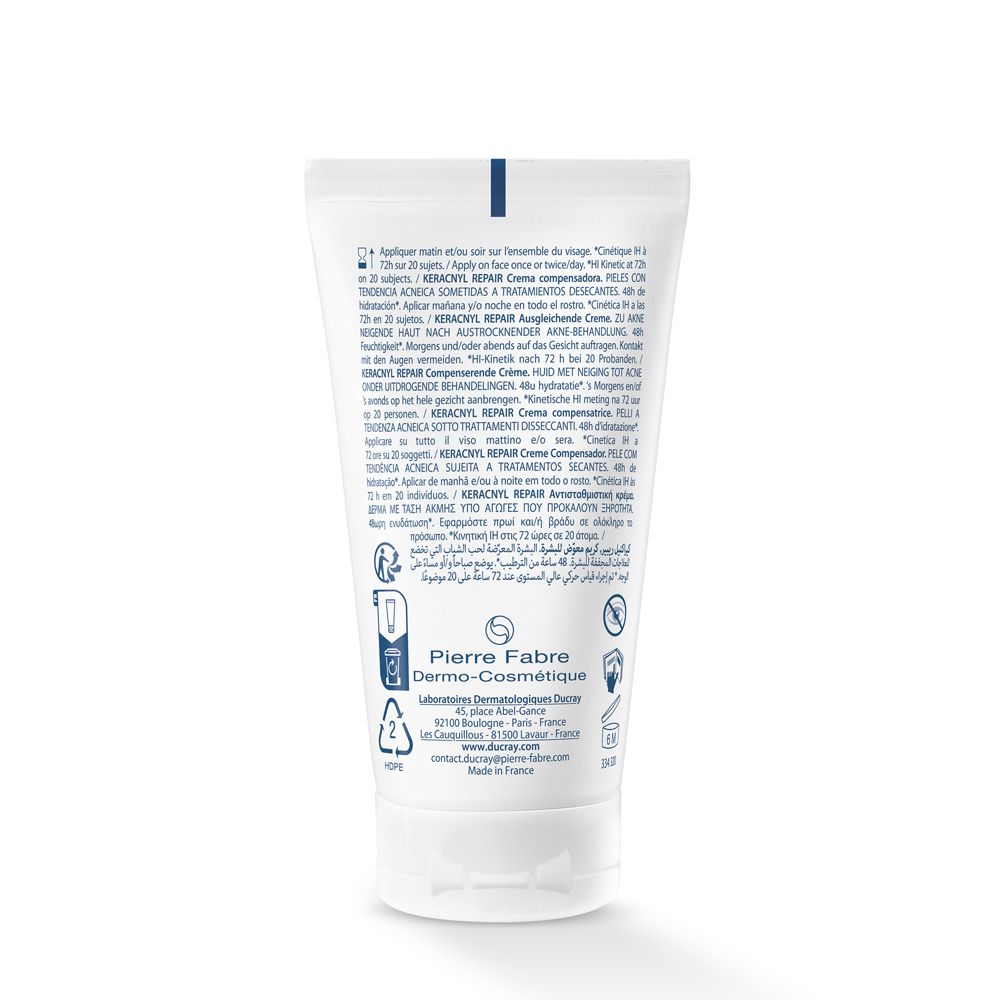 DUCRAY KERACNYL REPAIR Creme -bei austrocknender (medikamentöser) Aknebehandlung