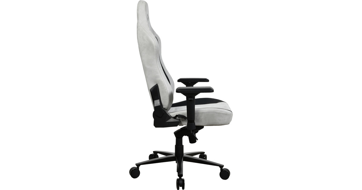 ArozziVernazza Supersoft Fabric - Light Grey gamestoel  (Lichtgrijs)