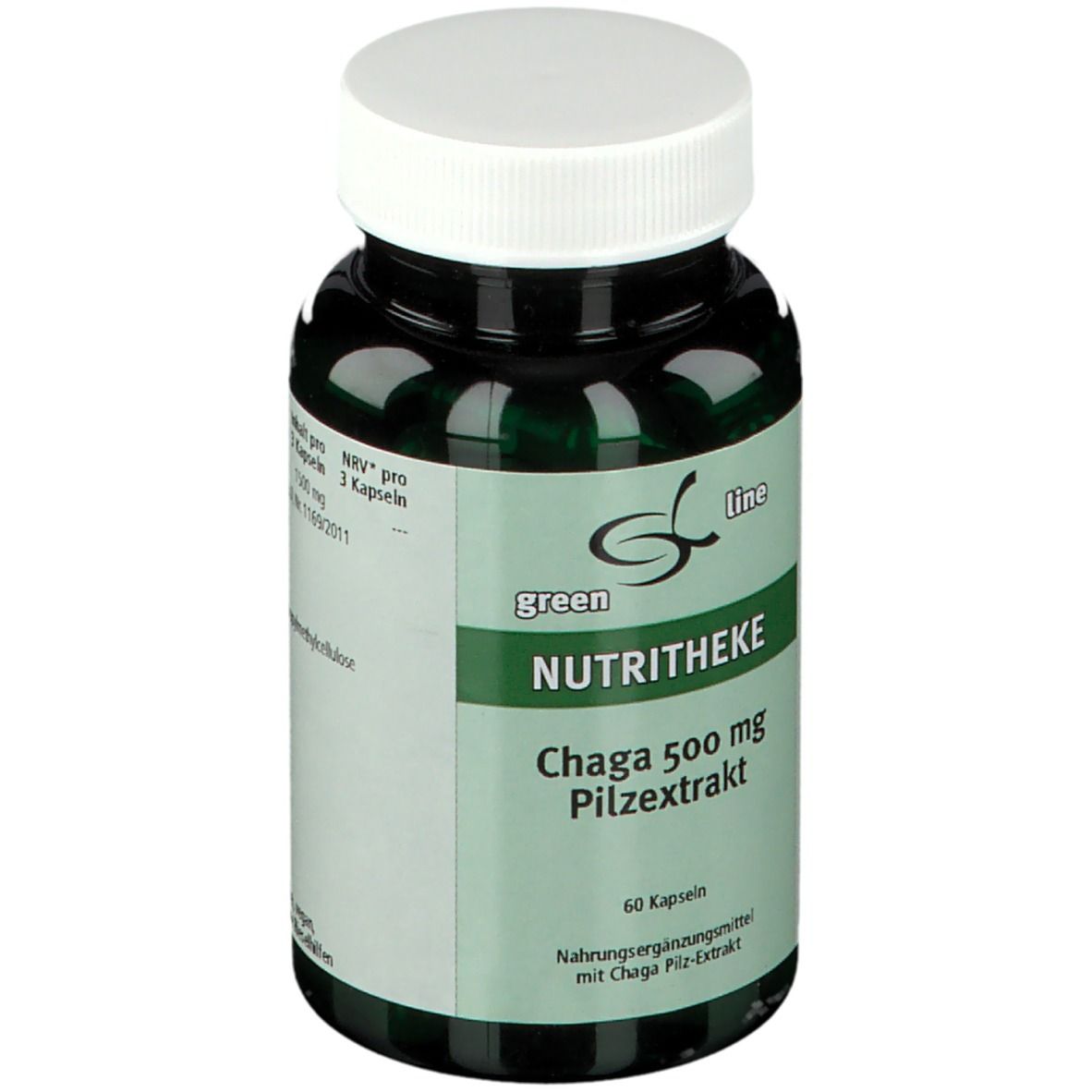 green line NUTRITHEKE Chaga 500 mg Pilzextrakt