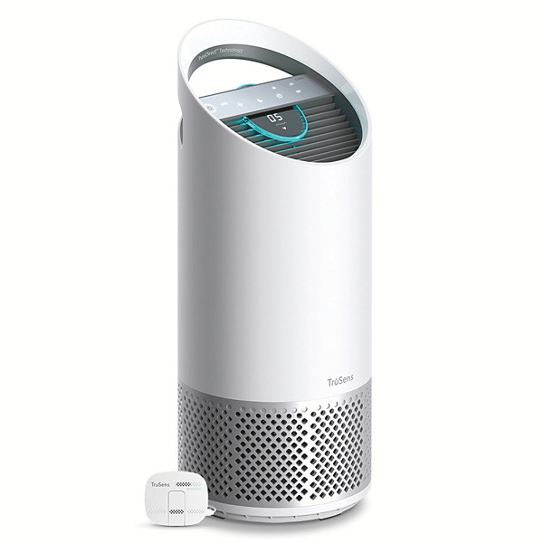 LEITZ Purificateur d'air Z-2000 TruSens pour pièce 35 m² - Blanc argenté