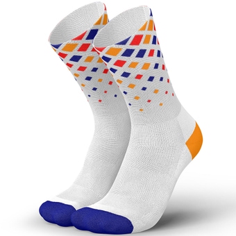 Incylence Running Crystals Socken White Purple Orange