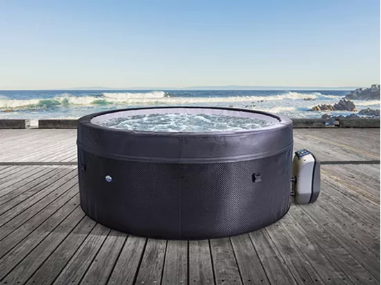 Spa portable semi-rigide Vita rond Bulles 4 places - Netspa