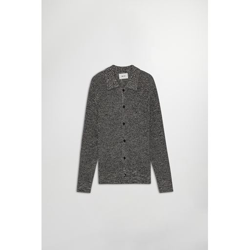 NN. 07 Jacobo Polo Cardigan, Black Multi, XXL