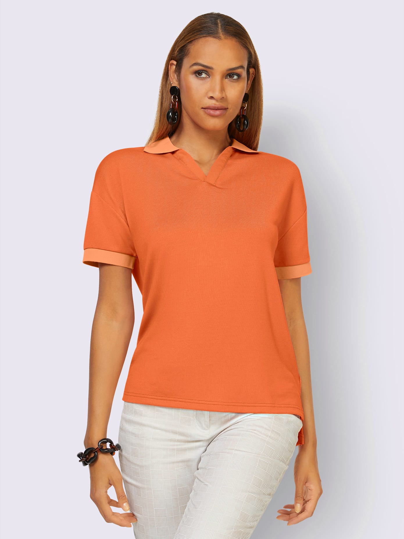 T-shirt rayures brillantes