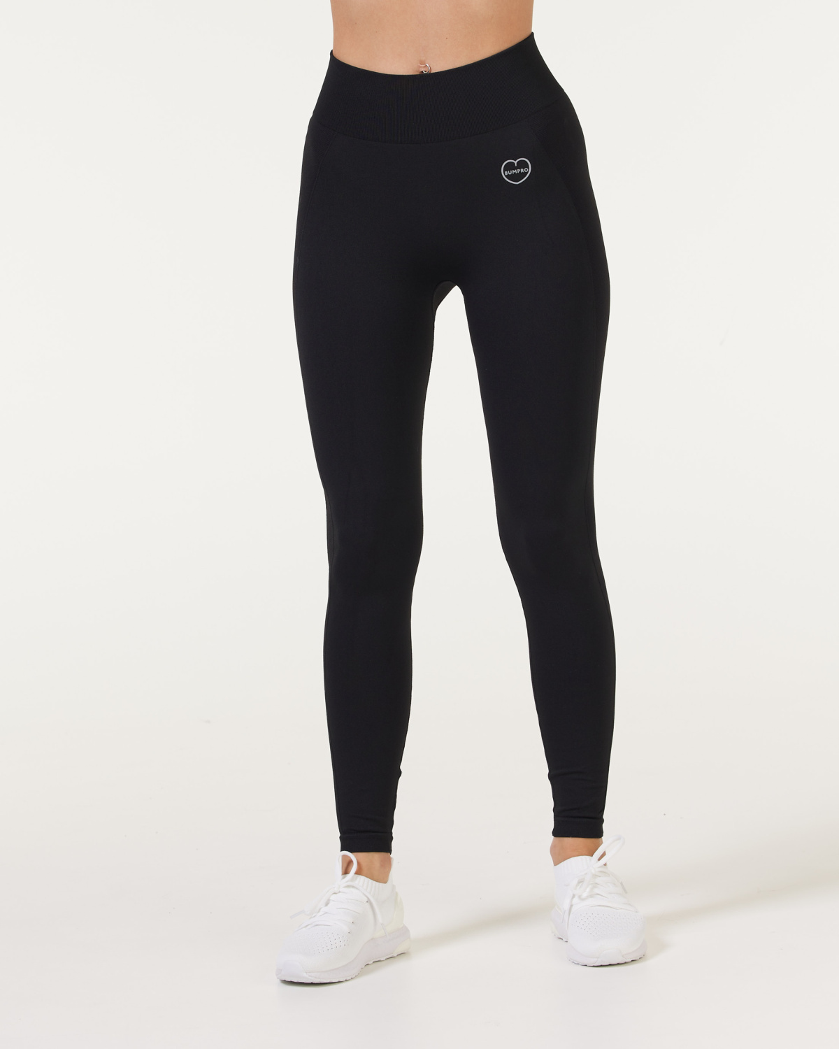 Bumpro Tights Power Up! Grey Melange &amp; Black (2-Mixpack)