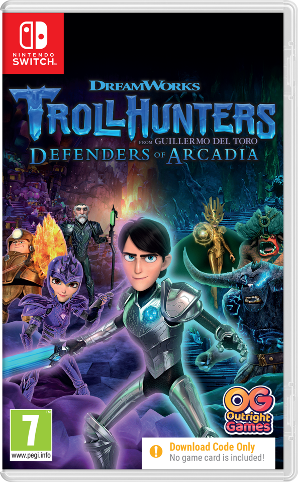 TrollHunters: Defenders of Arcadia (Code in a Box)- Nintendo Switch