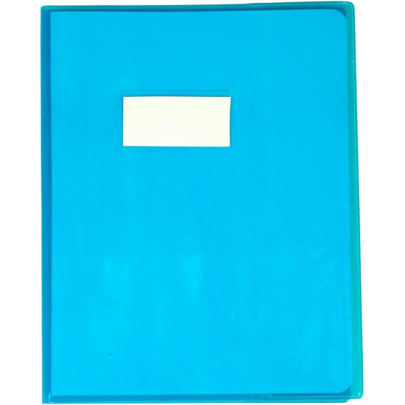 Protège-cahiers cristalux PVC 22/100ème 17x22 cm