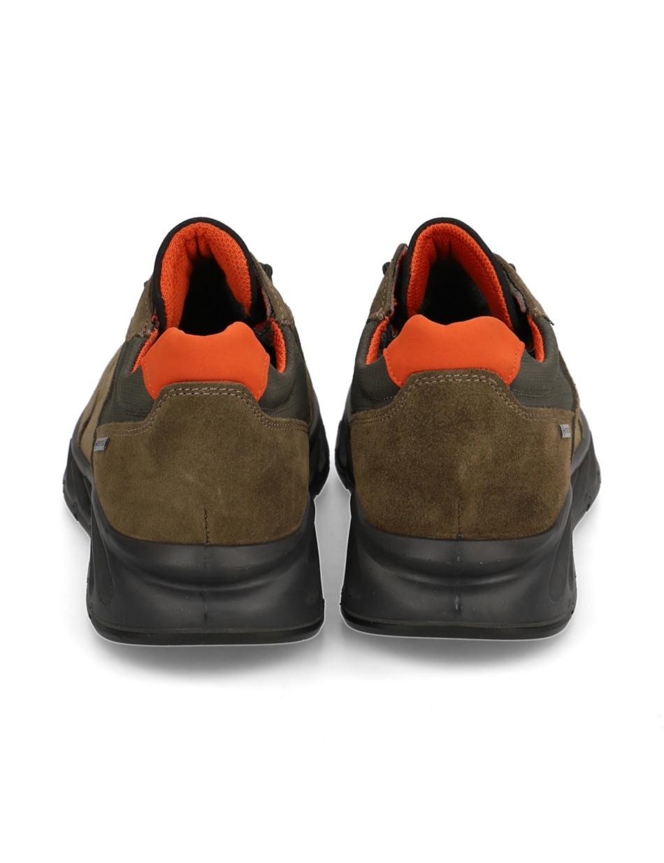 Lederkombination Sneaker