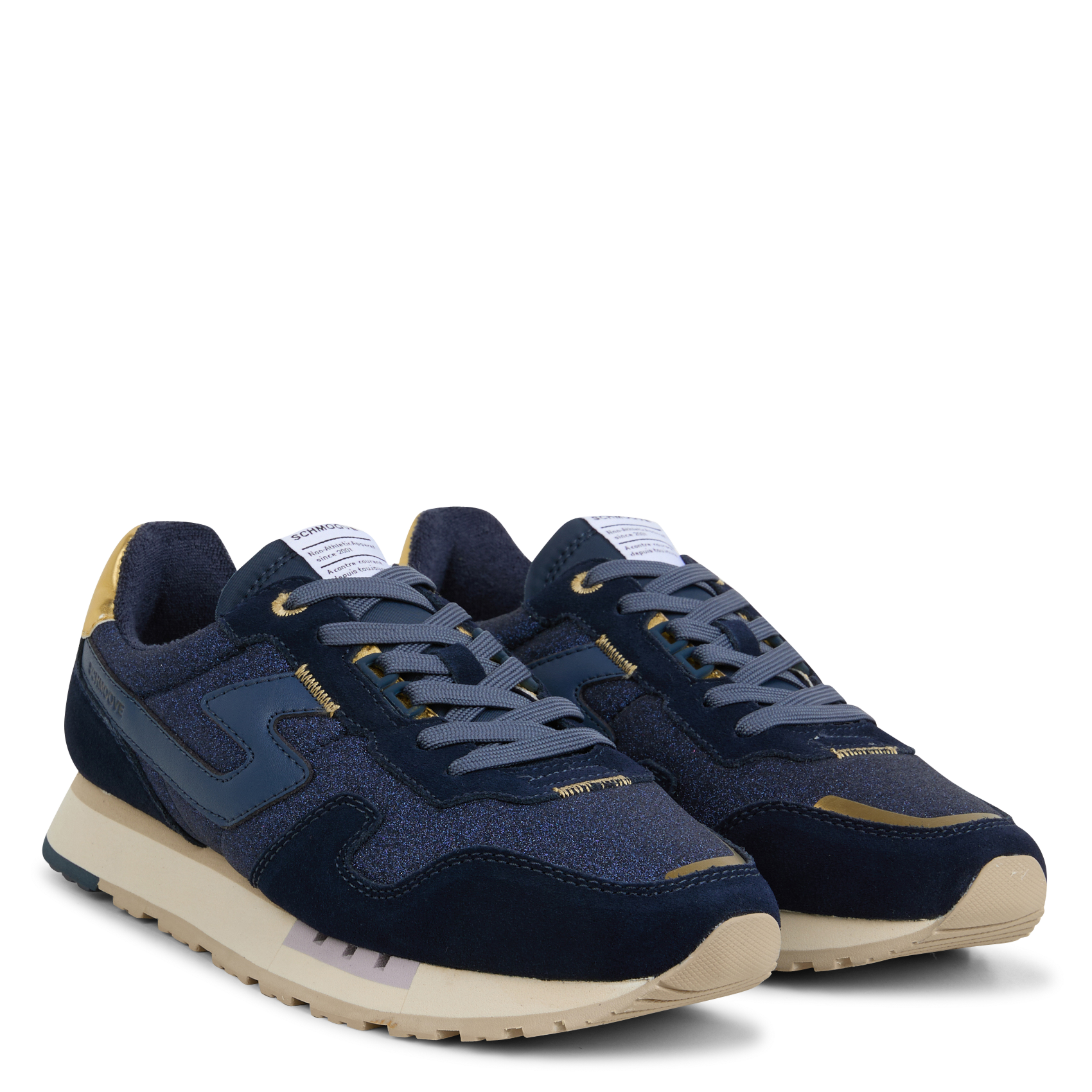 ATHENE RUNNER - Baskets basses bi matière | Bleu