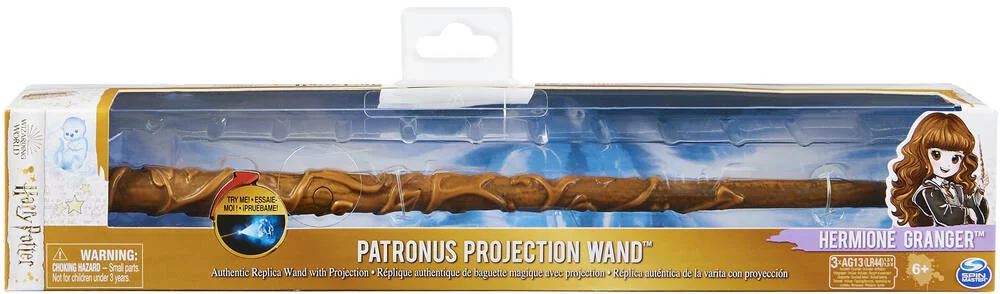 HARRY POTTER - BAGUETTE MAGIQUE PROJECTION PATRONUS HERMIONE GRANGER