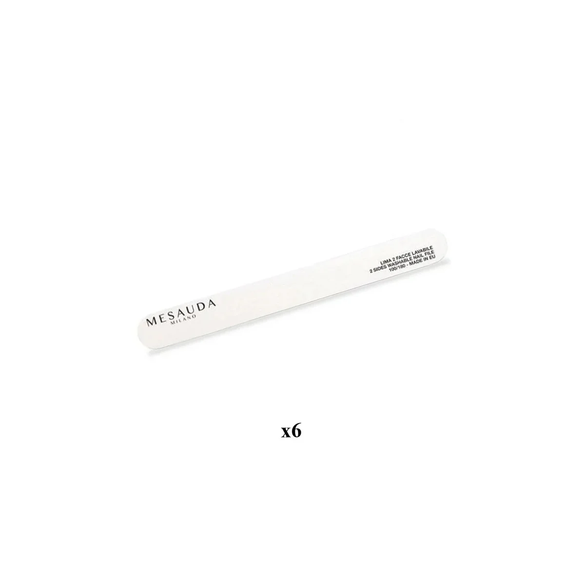 Lime Droite Blanche 100/180 X6