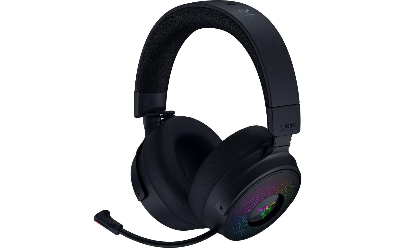 Headset Kraken V4 Pro Schwarz<br>Kabelloses Over-Ear Gaming RGB-Headset