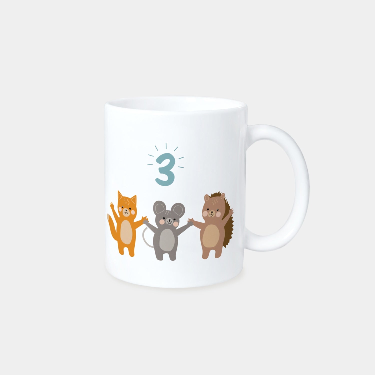 Tasse „Dritter Geburtstag