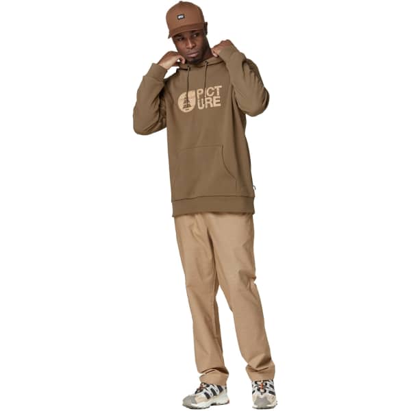 Sweatshirt PICTURE BASEMENT CORK HOODIE BISON