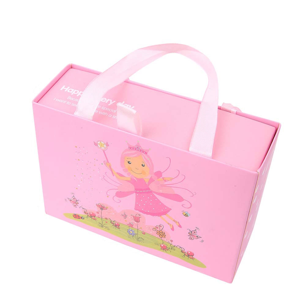 (24-tlg. Set) Mädchen Kinder Haarspangen Metall Klammern Haargummis Clips Haarschmuck (Div. Motive) - Rosa