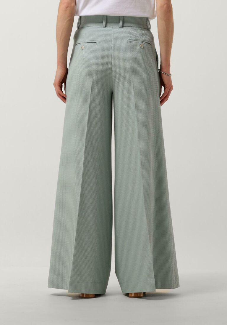 VANILIA mint vanilia pantalon wafel tailored wide flair