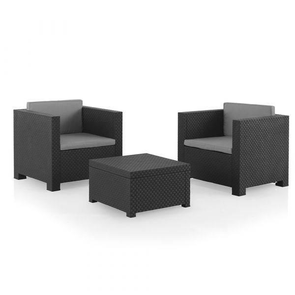 EDM Set Jardim Diva Grafit SP Berner - 75380