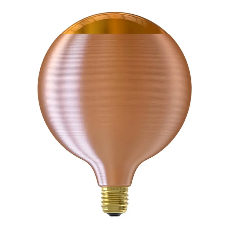 Calex LED Silk - G125 - goudkleur - E27 - 4W - 140LM - dimbaar