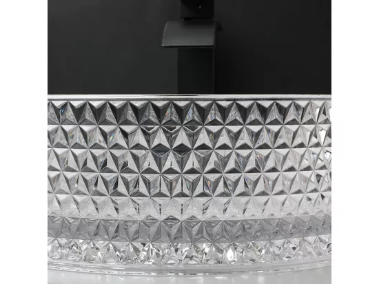 Vasque À Poser Rea Cristal 35 White
