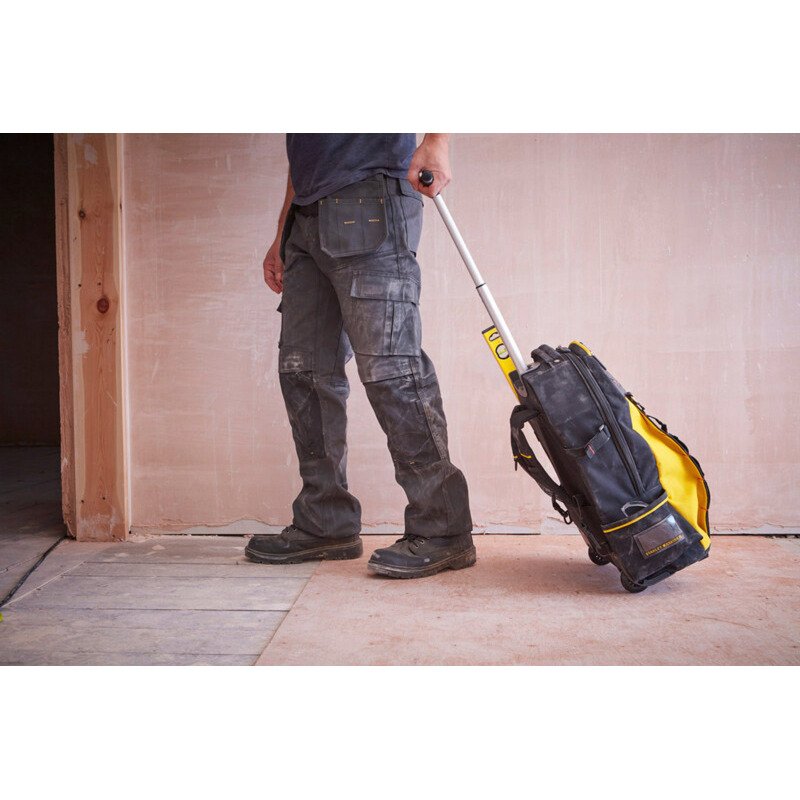 Sac à dos porte-outils à roulettes à roulettes Stanley Fatmax