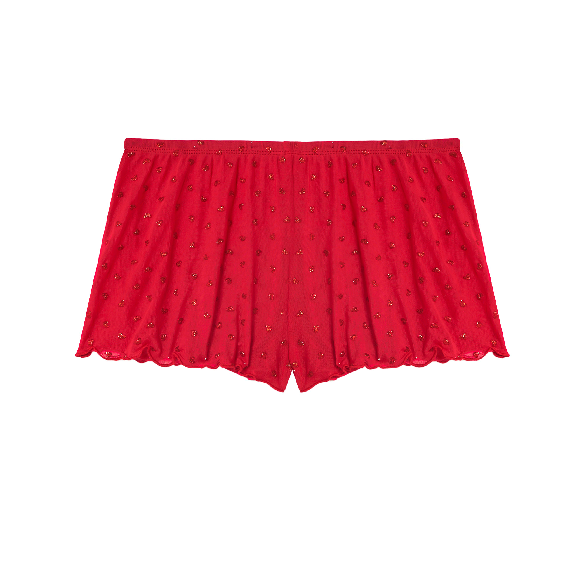 Short en résille