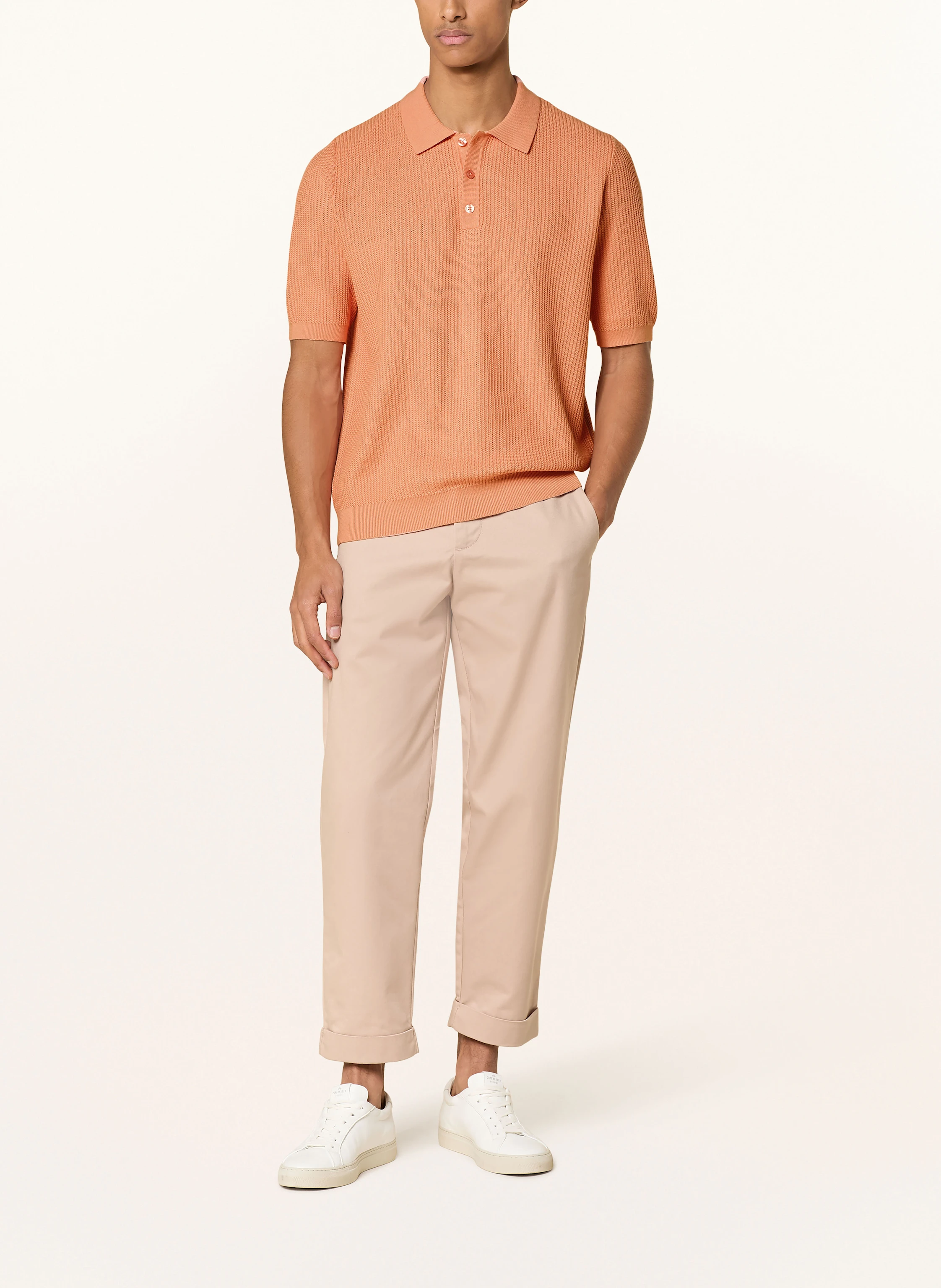 PAUL Strick-Poloshirt