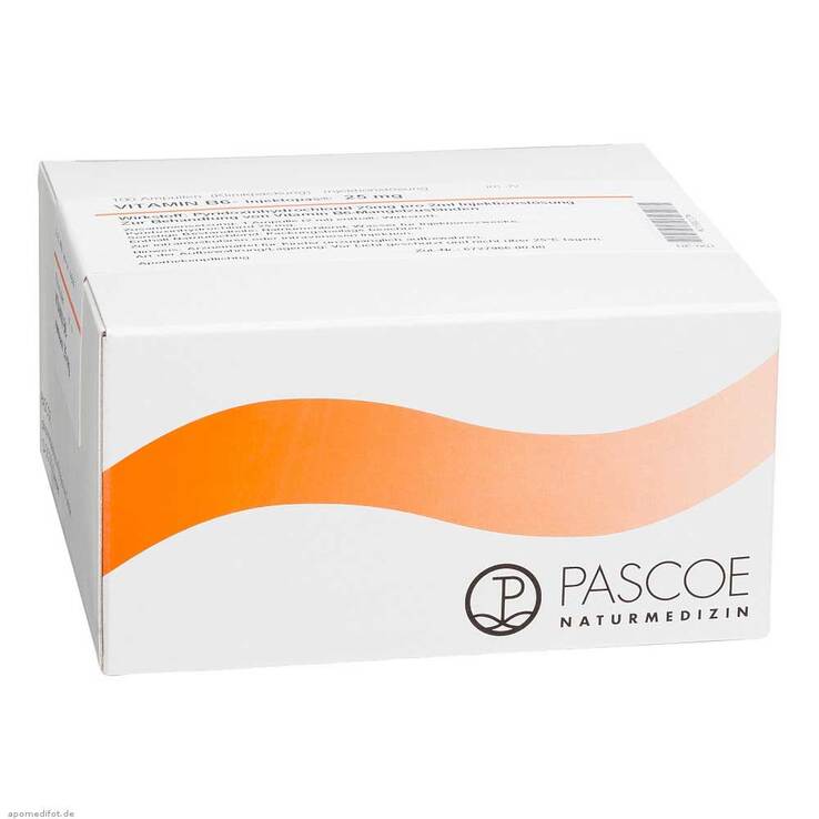 Vitamin B6 Injektopas 25 mg Injektionslösung, 100X2 ml