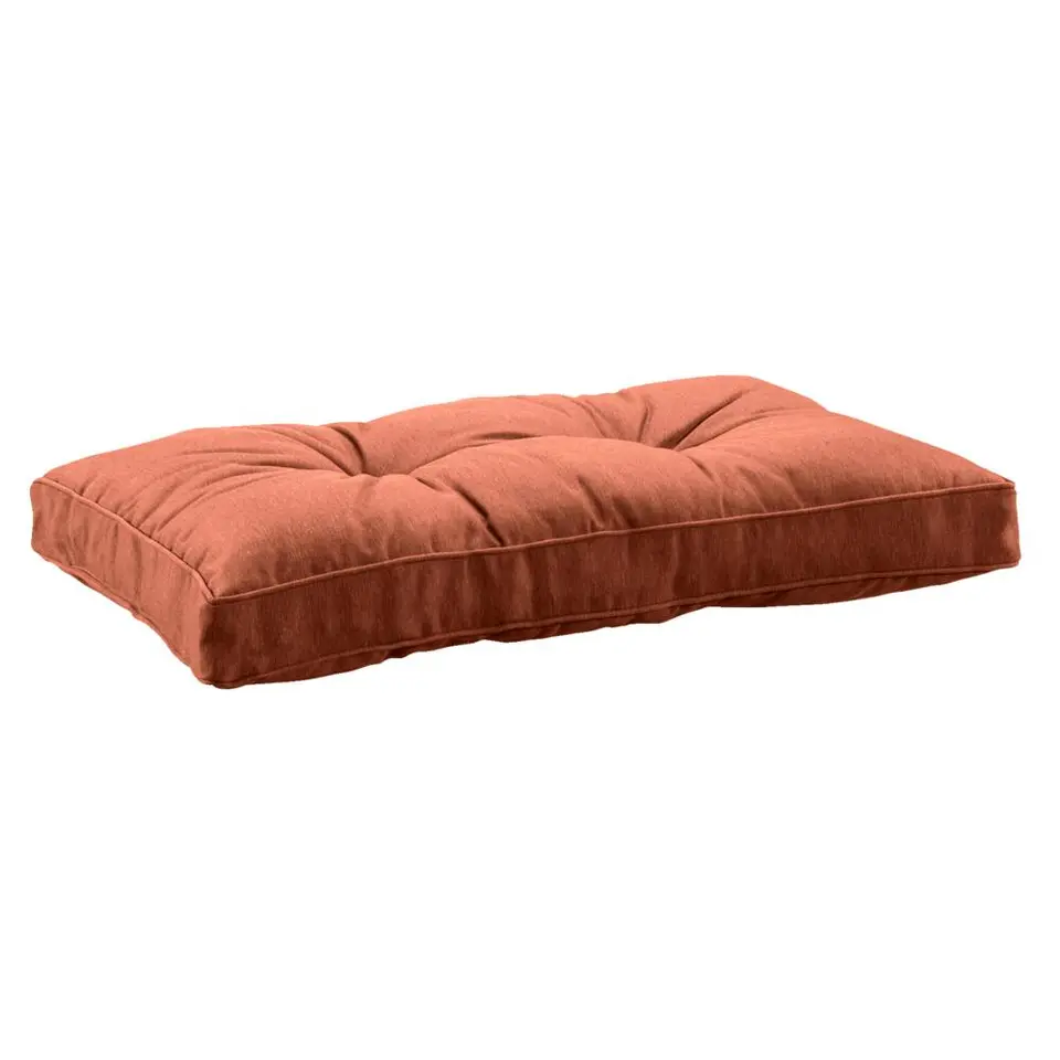 Loungekussen Florence rug - terracotta - 60x43 cm