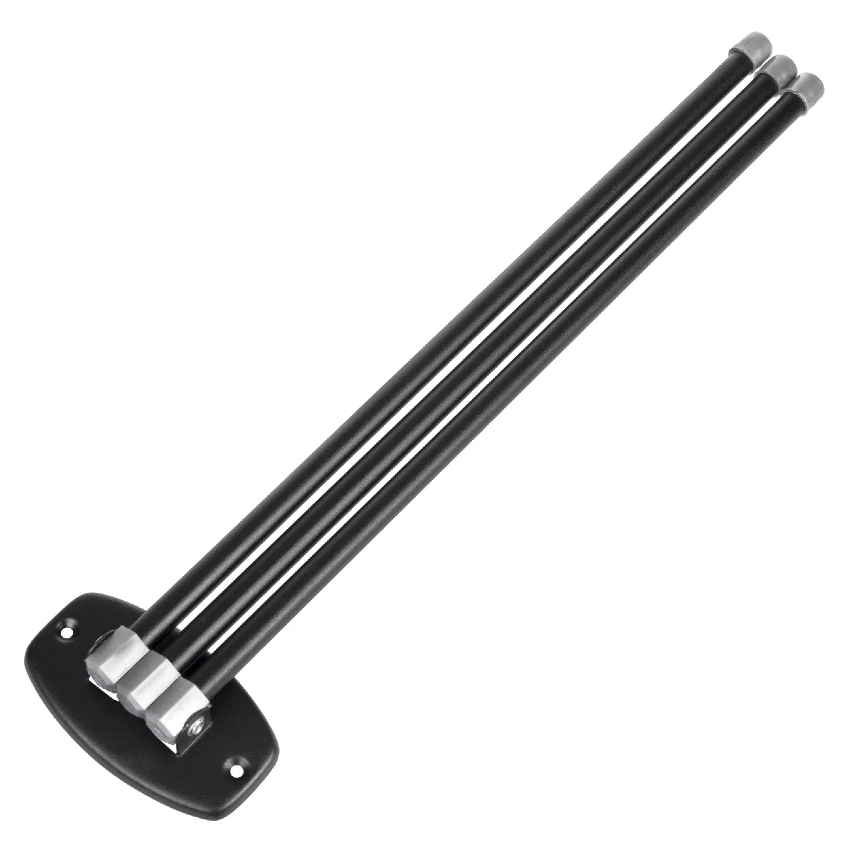 ABJ Porte-Serviettes 3 Bras - Noir