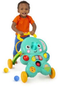 BrightStarts 2-in-1 Ball Play Stroll'n Roll Gåstol