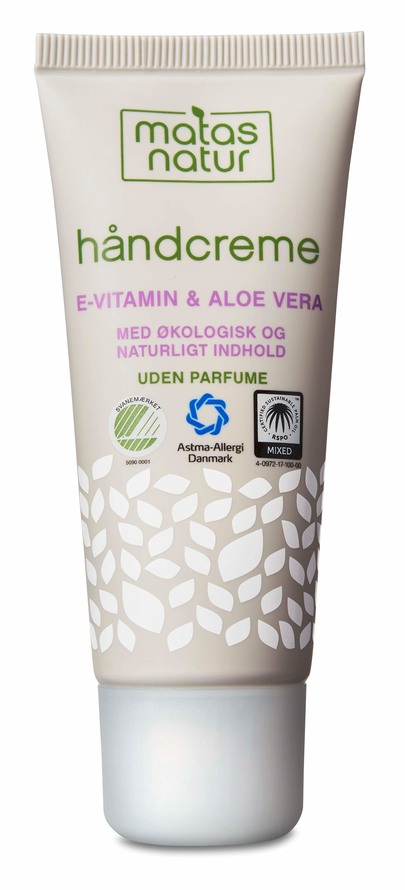 Matas Natur Aloe Vera & E-vitamin Håndcreme 35 ml