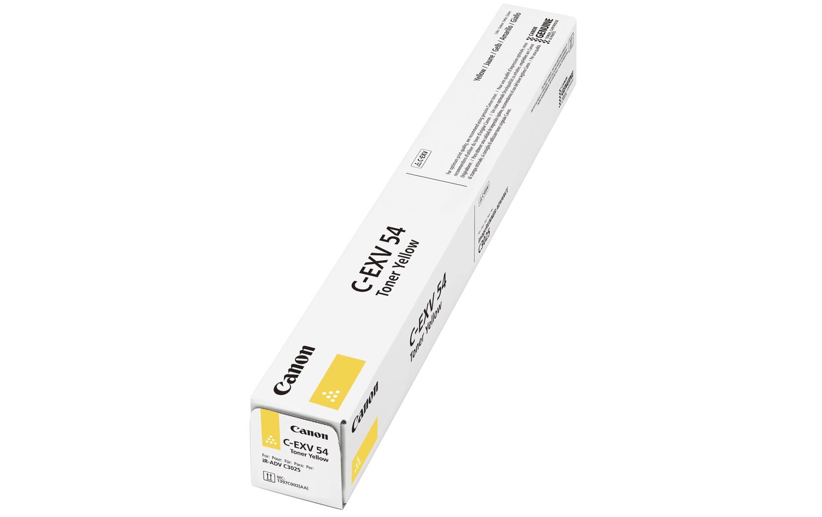 Toner C-EXV 54 / 1397C002 YellowToner, Yellow