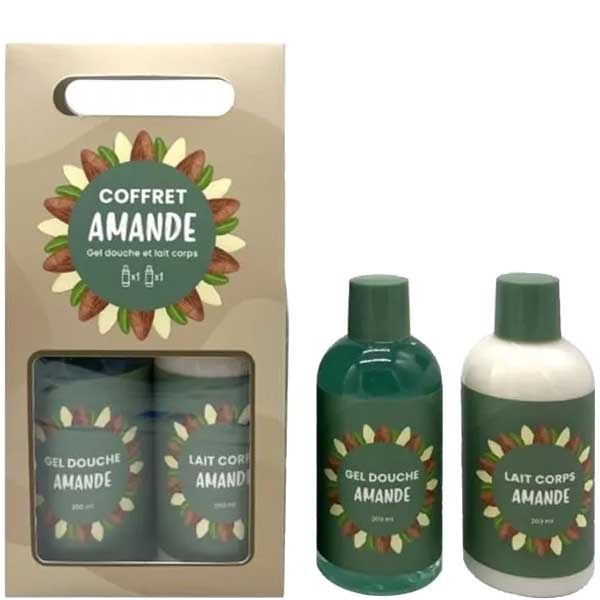 Set soins - Amande - Corps - 2 x 200 ml