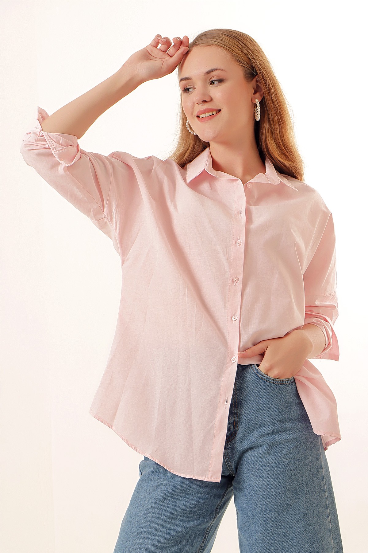 MT Clothes P-CHEM_OVER - Chemise OVERSIZE