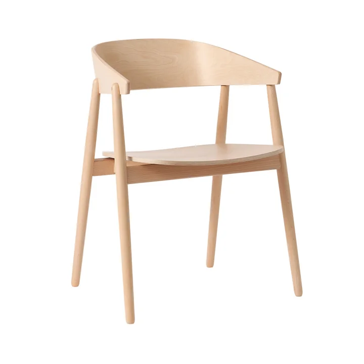 Andersen Furniture - AC2 Stuhl, Buche weiss pigmentiert