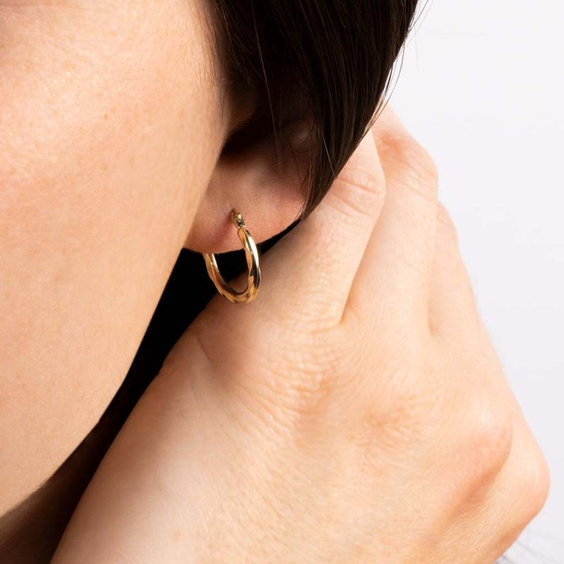 Boucles d'oreilles Or jaune