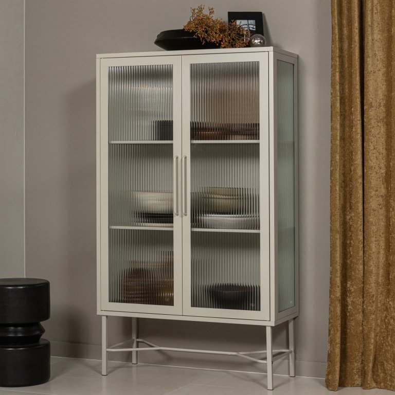 WOOOD Tuve bijzettafel bruin/zwart