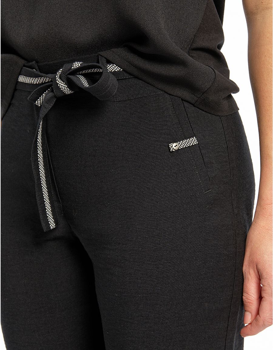 Pantalon chic 7/8ème noir