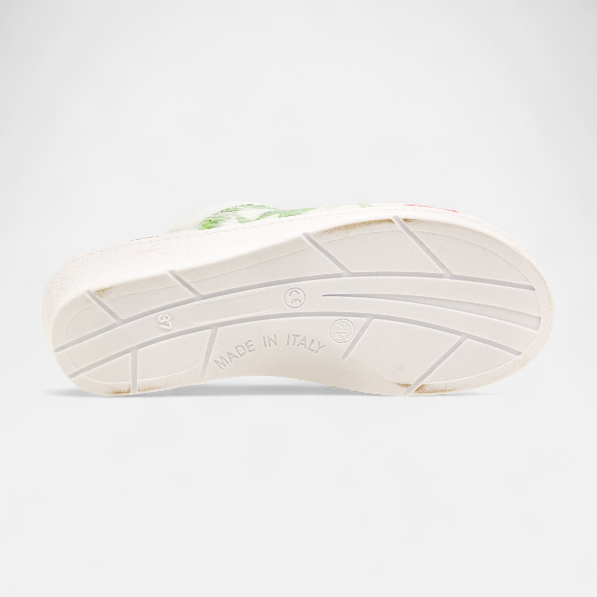 Chaussures confort paramédical Femme en cuir multicolore